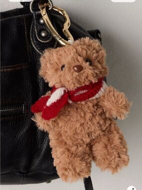 Free People Fuzzy Bear Bag Charm!!!